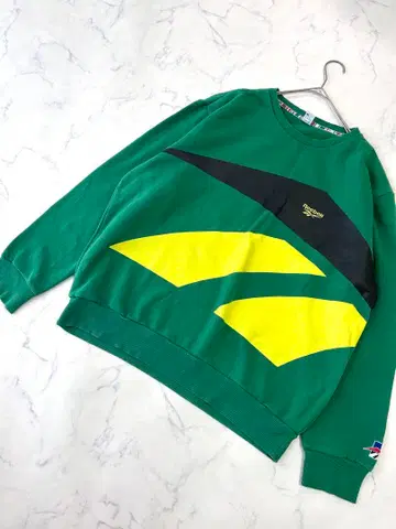 리복 원포인트 자수 트레이닝복 맨투맨 XL