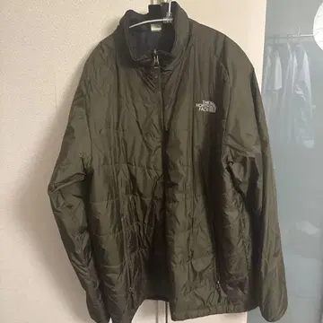 THE NORTH FACE 올리브 그린 다운 자켓