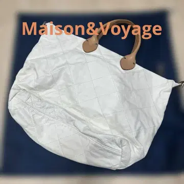 Maison&Voyage 레어한 돈피의 화이트 가방