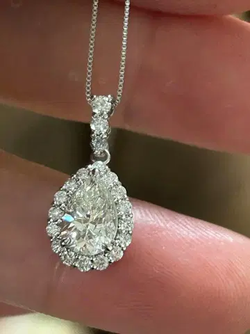 1.014ct 다이아몬드 목걸이