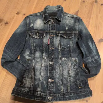 DSQUARED 2 데미지 데님 자켓 size 46