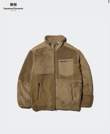 UNIQLO 엔지니어드 가먼츠 콤비네이션 플리스 자켓