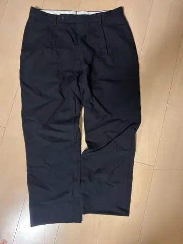 UNITED ARROWS 크롭 팬츠 울 100%