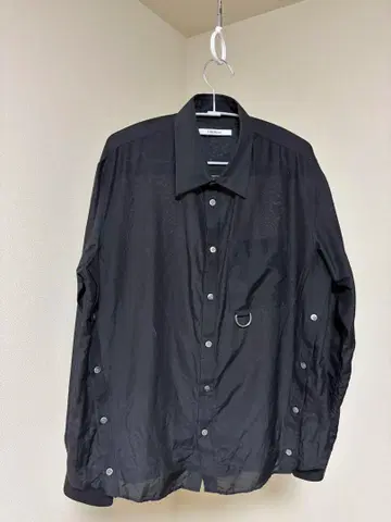 [ LIBERUM ] 실크코튼 사이드 버튼 셔츠