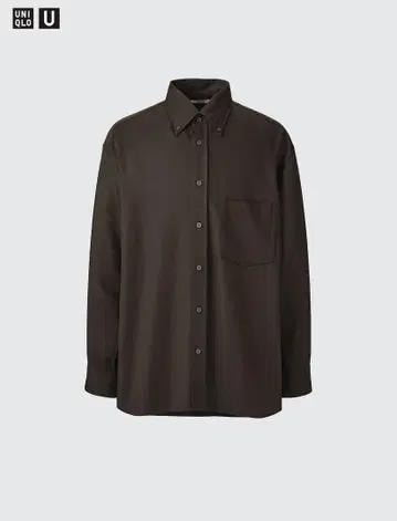 드레이프 셔츠 UNIQLO U 2024AW 유니클로U XS