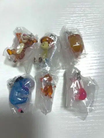 푸우 메지루시 액세서리 6개 세트