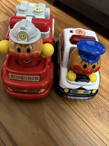 호빵맨 완구 자동차 세트
