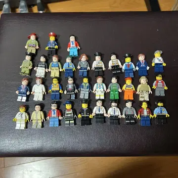 레고 미니 피규어 세트 33개