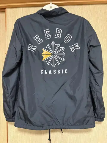 Reebok 나일론 자켓 블랙
