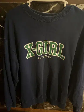 X-GIRL 네이비 트레이닝복