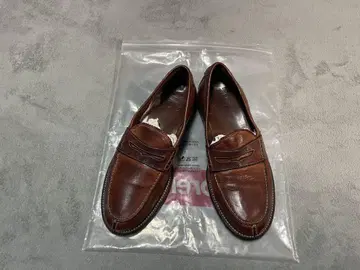 barni 브라운 가죽 로퍼