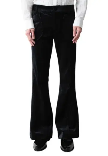 ORIMI NIGHT LIFE TROUSERS 벨로아 플레어 슬랙스