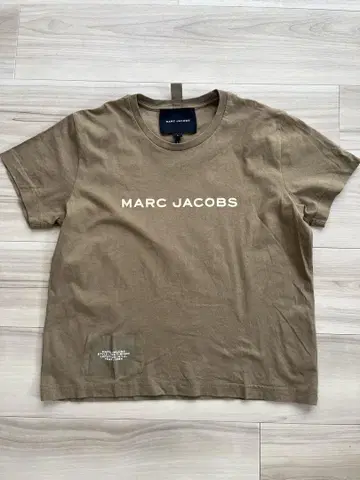 MARC JACOBS 로고T셔츠 카키
