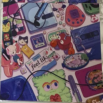 Eve UnderBlue 자켓 포스터 feel like