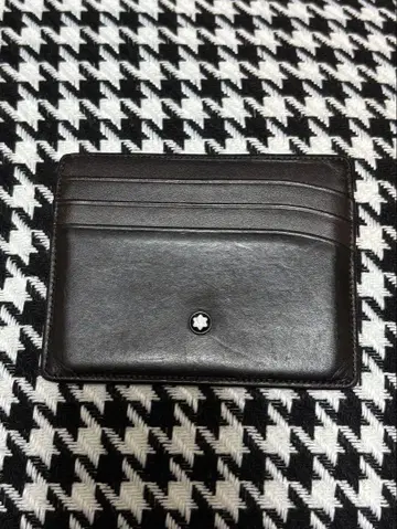 Montblanc 몽블랑 가죽 카드 케이스 블랙