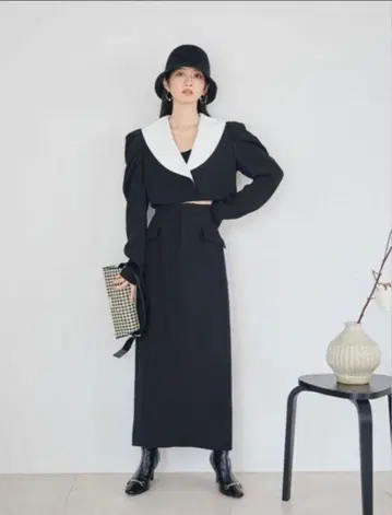 릴리 브라운 숄카라 숏 셋업