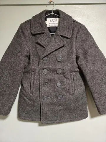 SCHOTT U.S. 740N 울 피코트 그레이 USA 샷