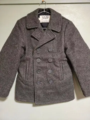 SCHOTT U.S. 740N 울 피코트 그레이 USA 샷