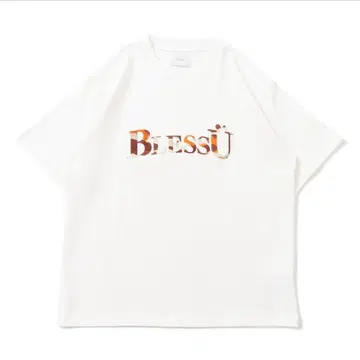 Blessu White Tshirt 카모 무늬
