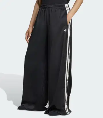 adidas originals 새틴 와이드 팬츠 블랙 L