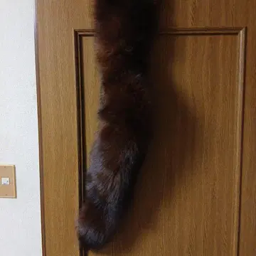 브라운 머플러 후크 포함