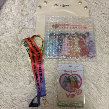 CUTIE STREET VIP 패스 & 스트랩 세트