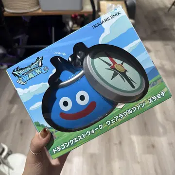 드래곤 퀘스트 워크 슬라임 웨어러블 팬