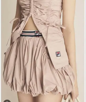 FURFUR FILA 콜라보 벌룬 스코트 핑크 택 포함 새상품