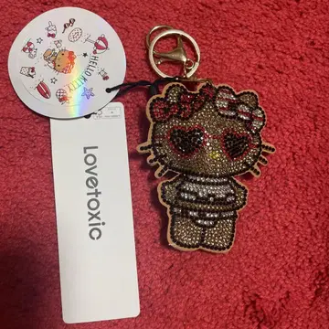 일광화상 키티 LOVETOXIC 반짝반짝 참 산리오 키링