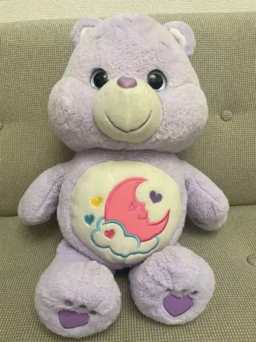 케어베어 퍼플 큰 봉제 인형