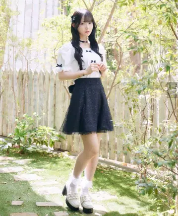 ROJITA 백리본 샤샤 스커트