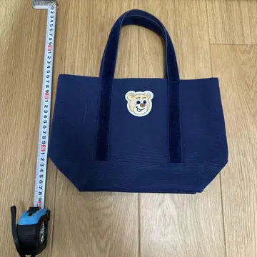 FEILER 페이러 올드 테디 와펜 토트백 소 네이비