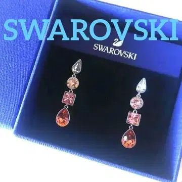 SWAROVSKI Lisanne 핑크 컬러 귀찌