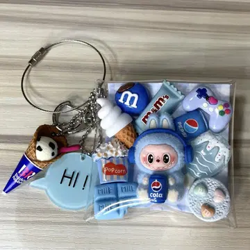 가챠 파우치 블루 러브브 서티원 가챠가챠