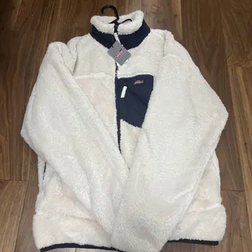 Dickies 플리스 자켓 L 사이즈 크림 네이비