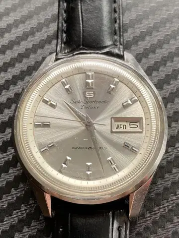 초극미품의 작동 불능품 '66년제 스포츠 매틱 디럭스 SEIKO 세이코