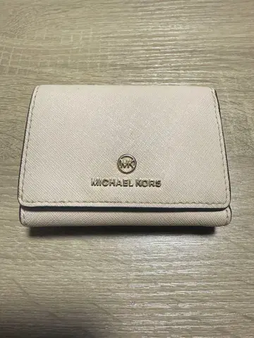 MICHAEL KORS 접이식 지갑 베이지