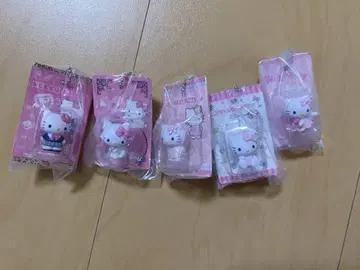 HELLO KITTY 패키지 미니어처 컬렉션 5점