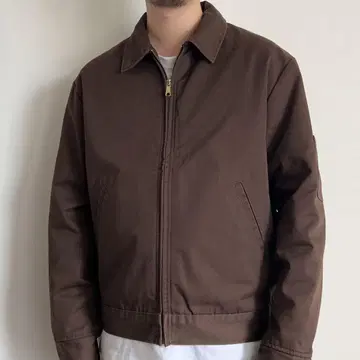 00s USA 기획 Dickies 아이젠하워 자켓 브라운 M 짧은 기장