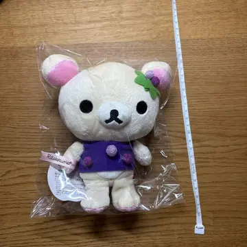 리락쿠마 봉제 인형 후르츠 코리락쿠마 포도