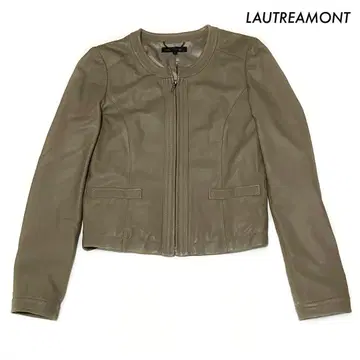 LAUTREAMONT 로트레아몽 가죽 자켓 양가죽 노카라