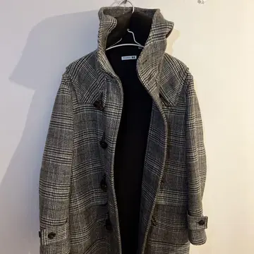 유니클로 JW ANDERSON 후드 부착 더플 코트