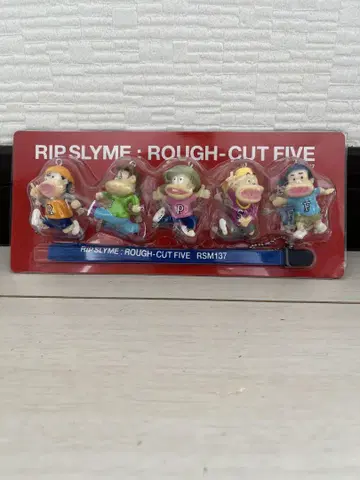 RIP SLYME ROUGH-CUT FIVE 스트랩 포함 피규어
