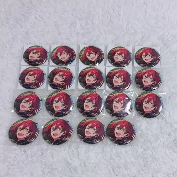 사에구사 이바라 캔뱃지 19개