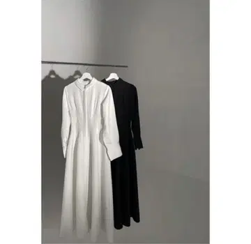 mavimoon Long Shirt One Piece black