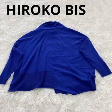 [ HIROKO BIS ] 긴팔 스웨터(F) 파랑/터틀넥/칠부 소매