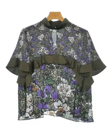 sacai 여성용 캐주얼 셔츠