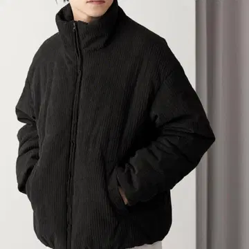 MONO-MART 블랙 다운 자켓 M