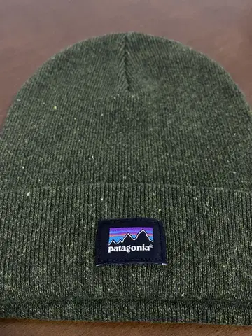 새상품급 patagonia 니트 모자 에브리데이 비니 올리브