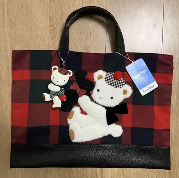 [ 새상품 미사용 ] 파밀리아 레슨 백 참 포함
